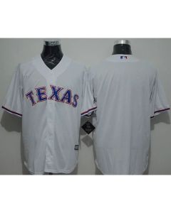 Rangers Blank White New Cool Base Stitched MLB Jersey