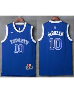 Raptors #10 DeMar DeRozan Light Blue Stitched NBA Jersey