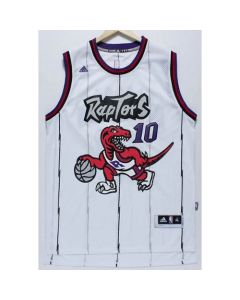 Raptors #10 DeMar DeRozan White Throwback Stitched NBA Jersey