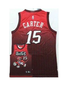 Raptors #15 Vince Carter Red Resonate Fashion Stitched NBA Jersey