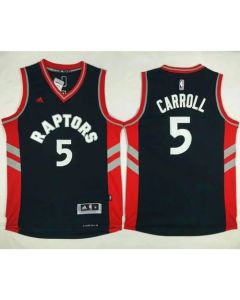 Raptors #5 DeMarre Carroll Black Stitched NBA Jersey