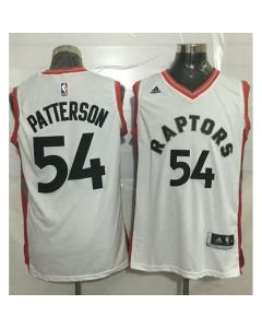 Raptors #54 Patrick Patterson White Stitched NBA Jersey