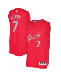 Raptors #7 Kyle Lowry Red 2016-2017 Christmas Day Stitched NBA Jersey