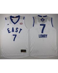 Raptors #7 Kyle Lowry White 2016 All Star Stitched NBA Jersey