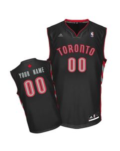 Raptors Personalized Authentic Black NBA Jersey