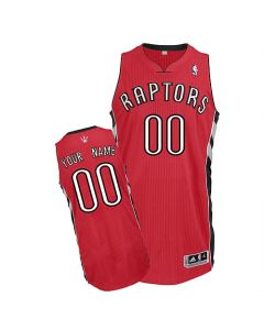 Raptors Personalized Authentic Red NBA Jersey