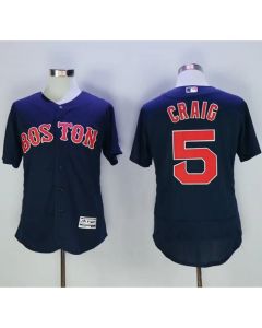 Red Sox #5 Allen Craig Navy Blue Flexbase Authentic Collection Stitched MLB Jersey