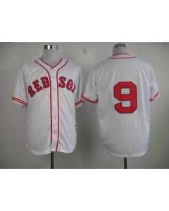 Red Sox #9 Ted Williams White 1936 Turn Back The Clock Stitched MLB Jersey