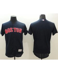 Red Sox Blank Navy Blue Flexbase Authentic Collection Stitched MLB Jersey