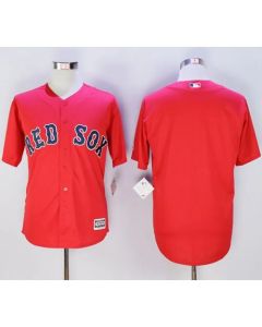 Red Sox Blank Red New Cool Base Stitched MLB Jersey