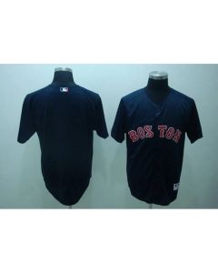 Red Sox Blank Stitched Dark Blue MLB Jersey