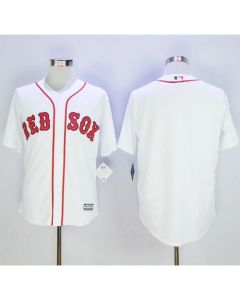 Red Sox Blank White Alternate Home New Cool Base Stitched MLB Jersey