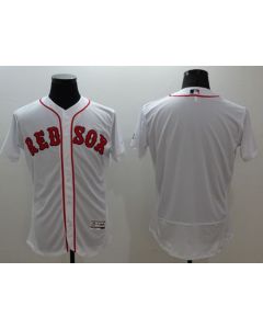 Red Sox Blank White Flexbase Authentic Collection Stitched MLB Jersey