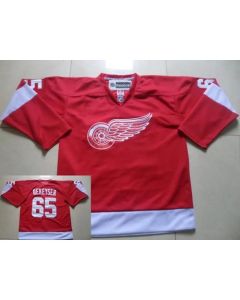 Red Wings #65 Danny DeKeyser Red Stitched NHL Jersey