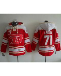 Red Wings #71 Dylan Larkin Red 2016 Stadium Series NHL Hoodie