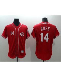 Reds #14 Pete Rose Red Flexbase Authentic Collection Stitched MLB Jersey
