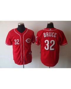 Reds #32 Jay Bruce Red Cool Base Stitched MLB Jersey