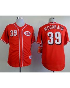 Reds #39 Devin Mesoraco Red Cool Base Stitched MLB Jersey