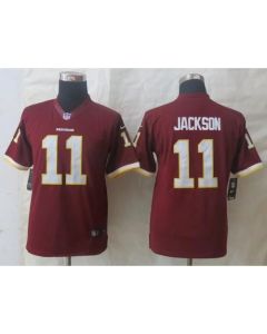 Redskins #11 DeSean Jackson Burgundy Red Team Color Youth Stitched NFL Limited Jersey