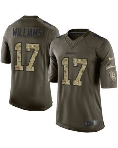 Redskins #17 Doug Williams Green Men's Stitched NFL Limited Salute to Service Jersey