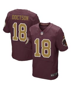 Redskins #18 Josh Doctson Burgundy Red Alternate Men's Stitched NFL Elite Jersey