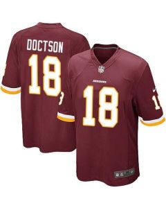 Redskins #18 Josh Doctson Burgundy Red Team Color Youth Stitched NFL Elite Jersey