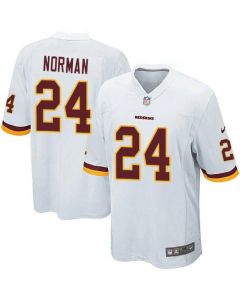 Redskins #24 Josh Norman White Youth Stitched NFL Elite Jersey