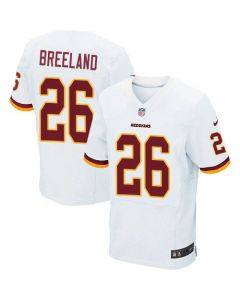 Redskins #26 Bashaud Breeland White Men's Stitched NFL Elite Jersey
