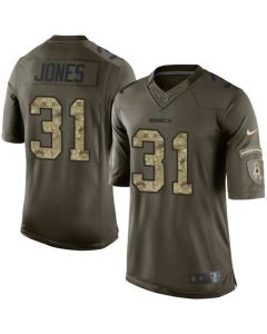 Redskins #31 Matt Jones Green Youth Stitched NFL Limited Salute to Service Jersey