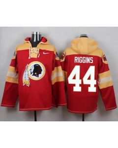 Redskins #44 John Riggins Burgundy Red Player Pullover NFL Hoodie