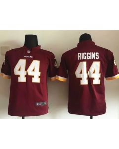 Redskins #44 John Riggins Burgundy Red Team Color Youth Stitched NFL Elite Jersey