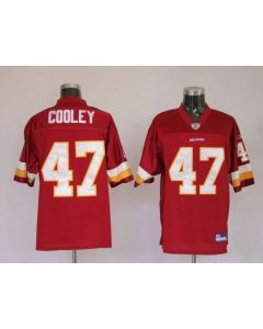 Redskins #47 Chris Cooley Stitched Red Youth NFL Jersey