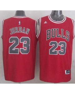 Revolution 30 Bulls #23 Michael Jordan Red Stitched NBA Jersey