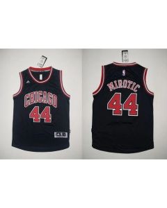 Revolution 30 Bulls #44 Nikola Mirotic Black Stitched NBA Jersey