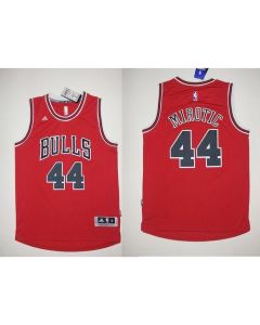 Revolution 30 Bulls #44 Nikola Mirotic Red Stitched NBA Jersey