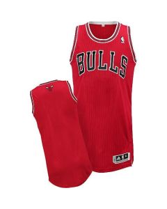Revolution 30 Bulls Blank Red Stitched NBA Jersey