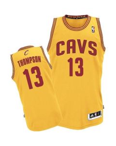 Revolution 30 Cavaliers #13 Tristan Thompson Yellow Stitched NBA Jersey