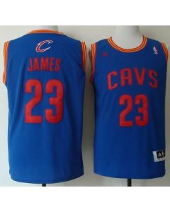 Revolution 30 Cavaliers #23 LeBron James Light Blue Stitched NBA Jersey