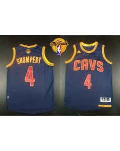 Revolution 30 Cavaliers #4 Iman Shumpert Navy Blue CavFanatic The Finals Patch Stitched NBA Jersey (Blue Navy)