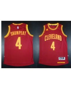 Revolution 30 Cavaliers #4 Iman Shumpert Red Stitched NBA Jersey (Red)