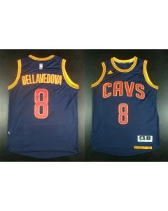 Revolution 30 Cavaliers #8 Matthew Dellavedova Navy Blue CavFanatic Stitched NBA Jersey