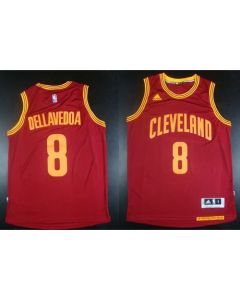 Revolution 30 Cavaliers #8 Matthew Dellavedova Red Stitched NBA Jersey