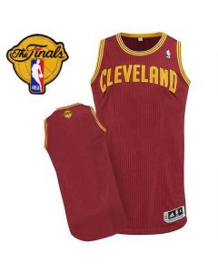 Revolution 30 Cavaliers Blank Red The Finals Patch Stitched NBA Jersey