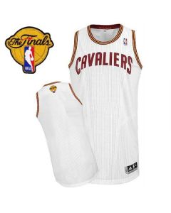 Revolution 30 Cavaliers Blank White The Finals Patch Stitched NBA Jersey