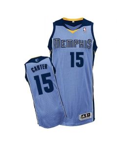 Revolution 30 Grizzlies #15 Vince Carter Light Blue Stitched NBA Jersey