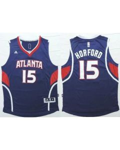 Revolution 30 Hawks #15 Al Horford Blue Stitched NBA Jersey