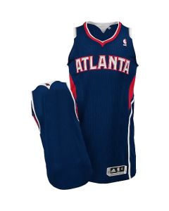 Revolution 30 Hawks Blank Blue Stitched NBA Jersey