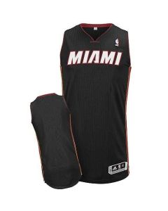 Revolution 30 Heat Blank Black Stitched NBA Jersey