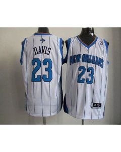 Revolution 30 Hornets #23 Anthony Davis White Stitched NBA Jersey