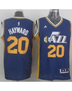 Revolution 30 Jazz #20 Gordon Hayward Navy Blue Stitched NBA Jersey